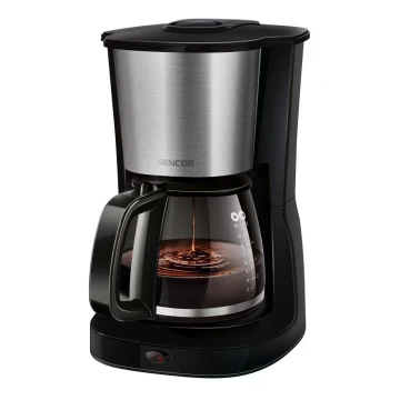 Sencor - Kaffebryggare med dropp 1,25 l 1000W/230V