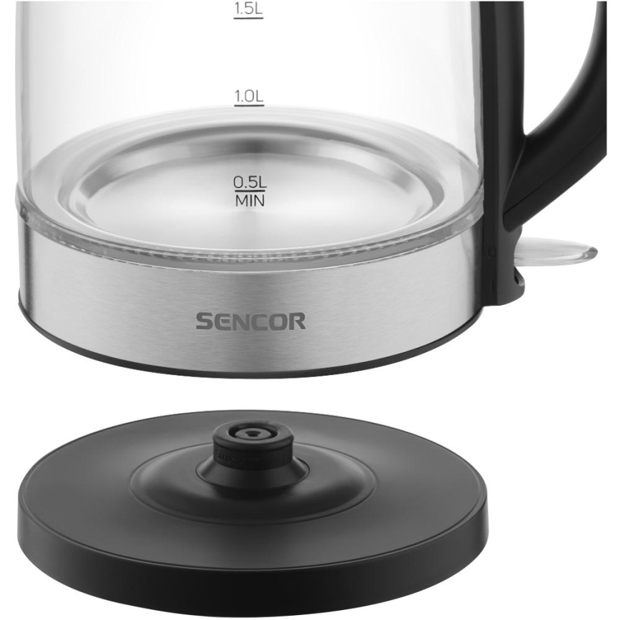 Sencor - Vattenkokare 1,7 l 2200W/230V