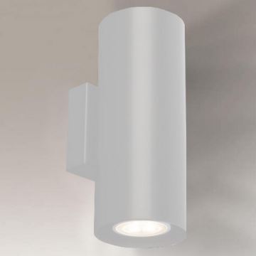 Shilo 7461 - Vägglampa  KOBE 2xGU10/15W/230V vit