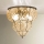 SIRU - Taklampa CLASSIC 3xE14/40W/230V diameter 25 cm beige/svart Venetiansk glas