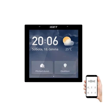 Smart gateway med en beröring display GW6 Wi-Fi Zigbee Bluetooth