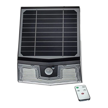 sol vägglampa med sensor  TRANSFORMER LED/7W/3,7V IP65 + fjärrkontroll 