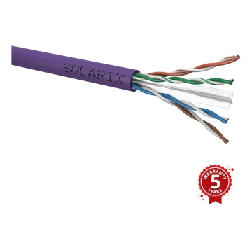 Solarix - installation kabel CAT6 UTP LSOH Dca-s2,d2,a1 100m