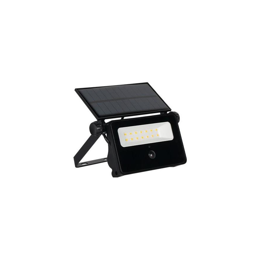 Solcellstrålkastare med sensor LED/20W/5,5V IP65