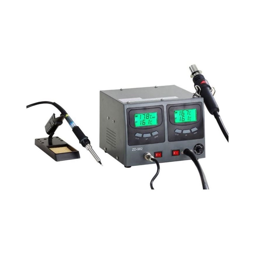 Soldering station med en blower 320W/24/230V