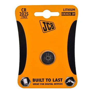 Soligth JCB-CR2025-1B - 1st Lithium Knappcellbatterier CR2025 3V