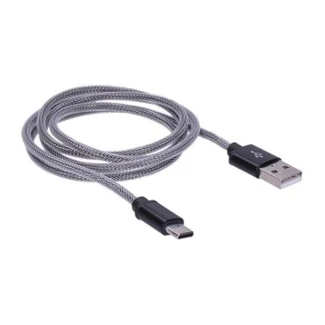 Soligth SSC1601 - USB-kabel 2.0 kontakt - USB-C 3.1 kontakt 1m