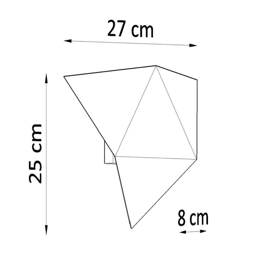 Sollux SL.0421 - Väggbelysning SOLIDO 2xG9/40W/230V svart