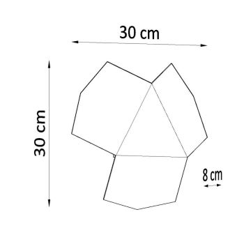 Sollux SL.0424 - Väggbelysning TRE 2xG9/40W/230V vit