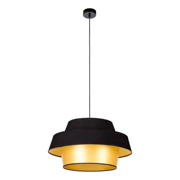 Spot-Light 150099104 - Ljuskrona med snöre PRETO GOLD 1xE27/60W/230V