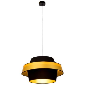 Ljuskrona med snöre PRETO GOLD 1xE27/60W/230V - FSC-certifierad