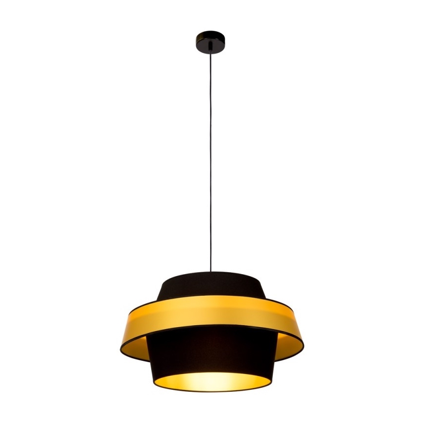 Ljuskrona med snöre PRETO GOLD 1xE27/60W/230V - FSC-certifierad