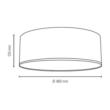 Spot-Light 4764812 - Takbelysning JOSEFINA 4xE27/25W/230V