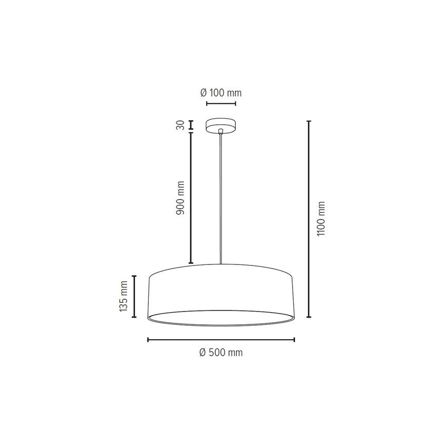 Spot-Light 57650127 - Ljuskrona med snöre JOSEFINA 3xE27/25W/230V