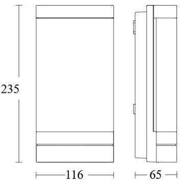 Steinel 068714 - Utomhus LED belysning L 271 C LED/6,6W/230V 3000K IP44