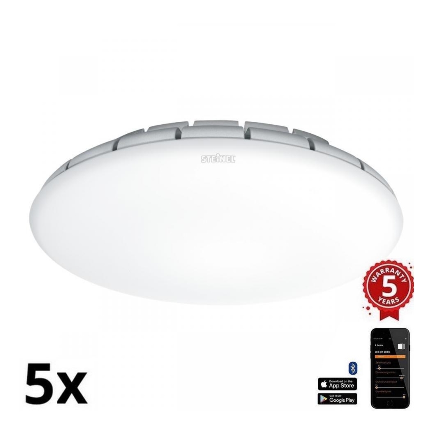 Steinel 079727 - KIT 5x LED taklampa med en sensor RS PRO S30 SC LED/25,7W/230V 3000K