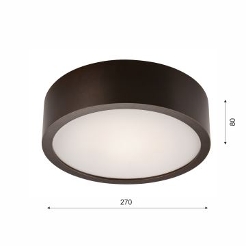 Taklampa 1xE27/60W/230V - FSC certifierade