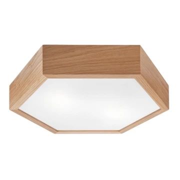 Taklampa  OAK HEX 2xE27/60W/230V d. 43 cm ek