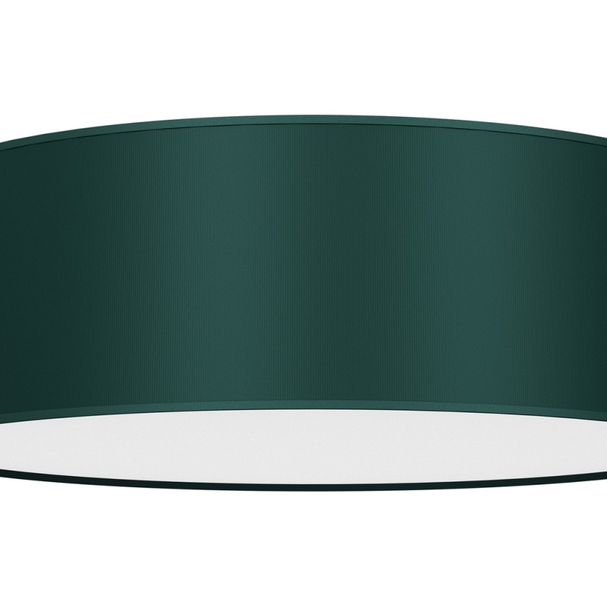 Taklampa  VERDE 3xE27/60W/230V d. 50 cm grön