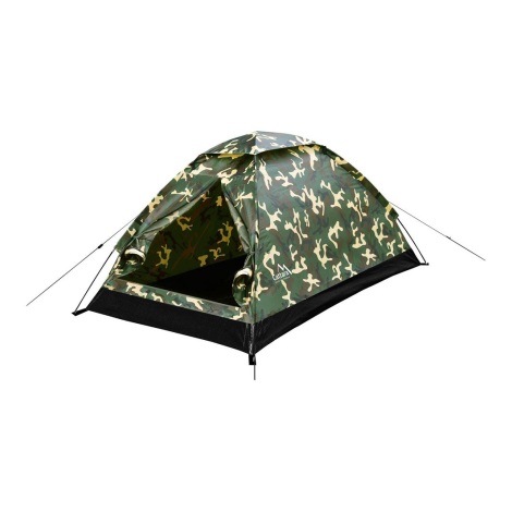 Tält för 2 personer PU 2000 mm kamouflage