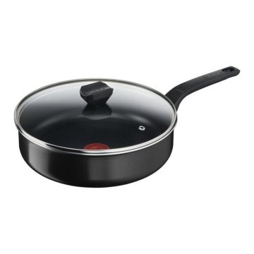 Tefal - Djup panna med lock SIMPLY CLEAN 24 cm