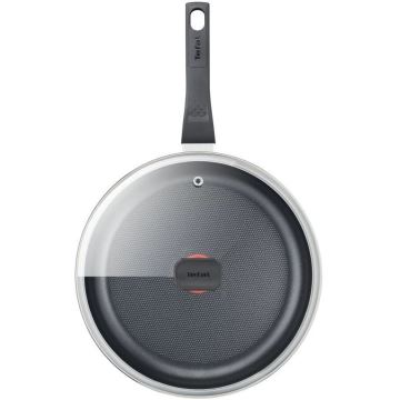 Tefal - Djup panna med lock SIMPLY CLEAN 24 cm