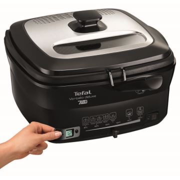 Tefal - Fritös 2 l VERSALION DE LUXE 7i1 1600W/230V svart