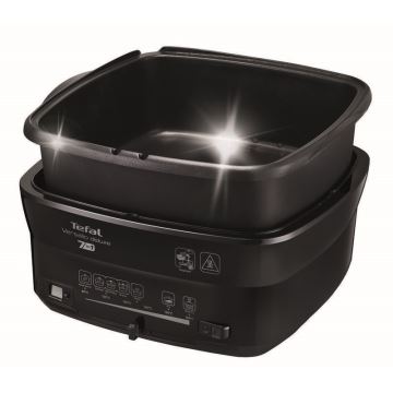 Tefal - Fritös 2 l VERSALION DE LUXE 7i1 1600W/230V svart