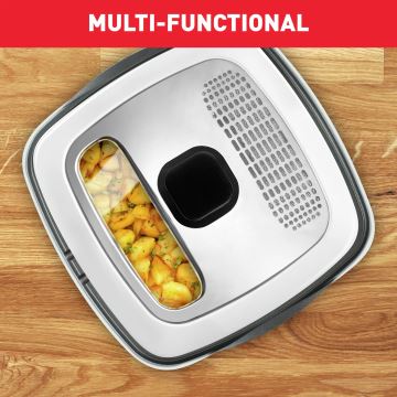 Tefal - Multifunktionell deep fryer 9in1 VERSALIO DE LUXE 1600W/230V 2 l vit