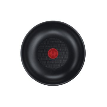 Tefal - Sätt med matlagningsutrustning 13 delar INGENIO EASY COOK & CLEAN BLACK