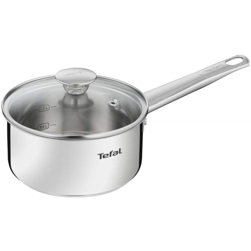 Tefal - Sätt med matlagningsutrustning 9 delar COOK EAT rostfri