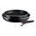 Tefal - Set med pannor 3 delar INGENIO EASY COOK & CLEAN BLACK