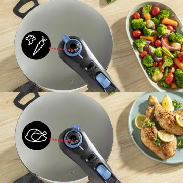 Tefal - Tryckkokare 4 l SECURE TRENDY rostfri