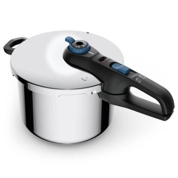 Tefal - Tryckkokare 6 l SECURE TRENDY rostfri