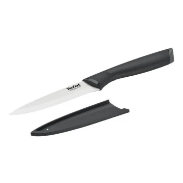 Tefal - Universal kniv i rostfritt stål COMFORT 12 cm krom/svart