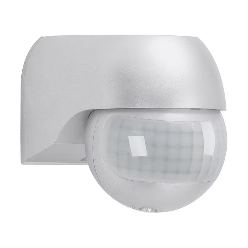 Telefunken 306404TF - Utomhuslampa med rörelsesensor 180° IP44 silver