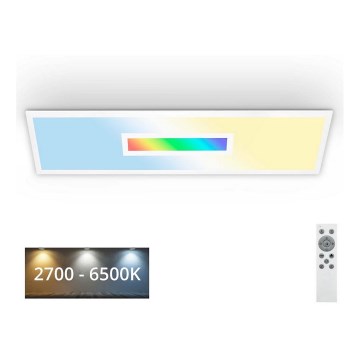 Telefunken 319206TF - RGBW Dimbar taklampa LED/22W/230V  2700-6500K vit + fjärrkontroll