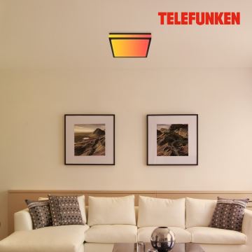 Telefunken 321305TF - LED RGBW Dimbar taklampa LED/18W/230V 3000-6500K + fjärrkontroll