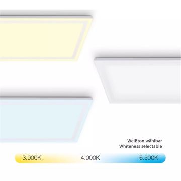 Telefunken 321706TF - LED RGB Ljusreglerad panel LED/24W/230V 3000-6500K + fjärrkontroll