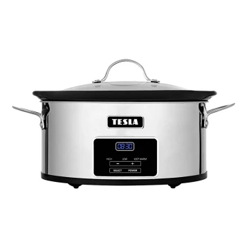 TESLA Electronics SlowCook - Långkokare 5,6 l 250W/230V