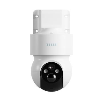 TESLA Smart - Smart utomhuskamera med sensor 360 4G 2K 1296p 9600 mAh 5V Wi-Fi IP65