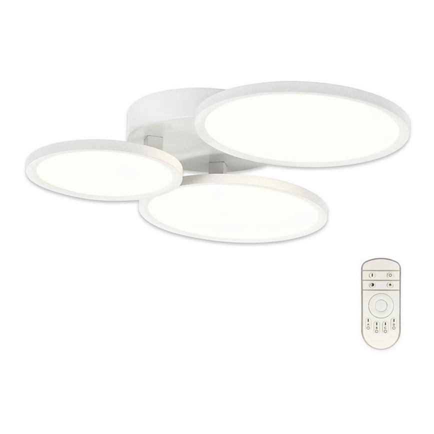 Top Light - Dimbar LED ytmonterad ljuskrona MERKUR LED/50W/230V 3000-6500K vit + fjärrkontroll