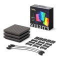 Twinkly - KIT 3xLED RGB Ljusreglerad panel SQUARES 64xLED 16x16 cm Wi-Fi