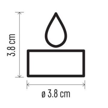 UPPSÄTTNING 6x LED juldekoration  6xLED/6xCR2032 vit 