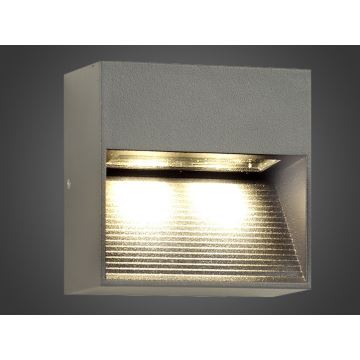 Utomhus LED Väggbelysning NINION LED/2W/230V IP54