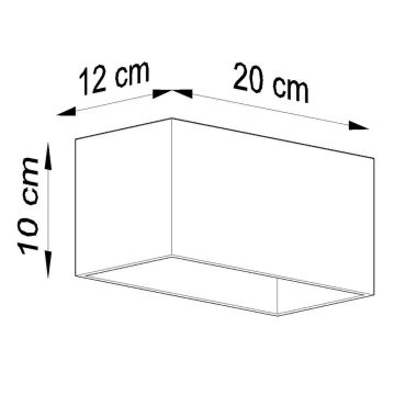 Väggbelysning QUAD MAXI 2xG9/40W/230V