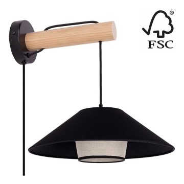 Vägglampa AMIGO 1xE27/25W/230V ek – FSC certifierade