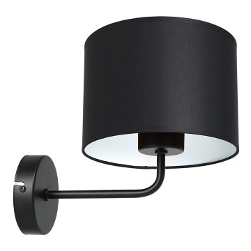 Vägglampa ARDEN 1xE27/60W/230V svart/vit