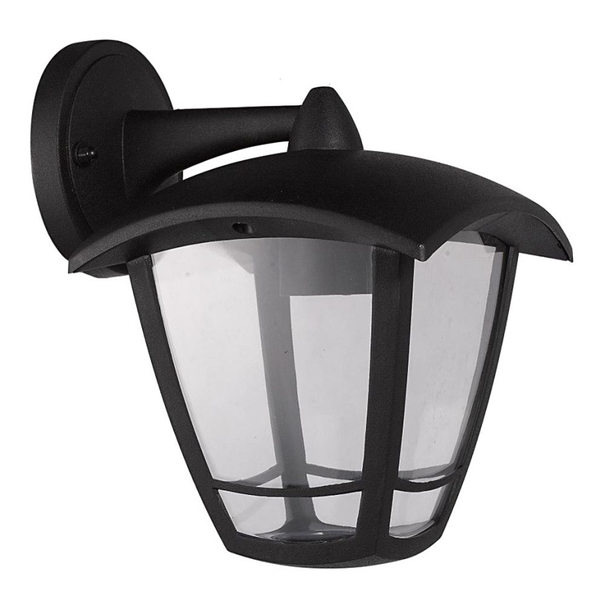 Vägglampa för utomhusbruk 1xE27/42W/230V IP44 svart