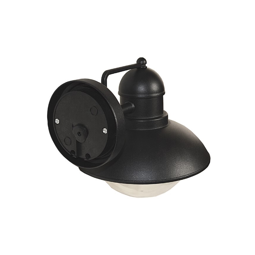 Vägglampa för utomhusbruk ADDA 1xE27/60W/230V IP44 svart